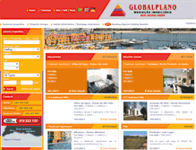 Tablet Screenshot of globalplano.com